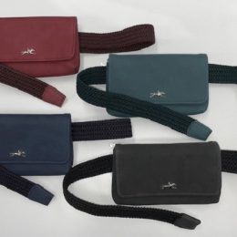 CINTURA ELASTICA CON BORSELLINO SUEDE Cintura Donna 